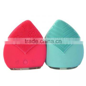 Well made electric cosmetic brush for skin cleaning with massage function