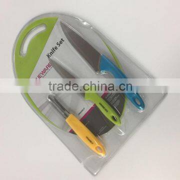Utilitarian Domestic 3 Piece Knife Set