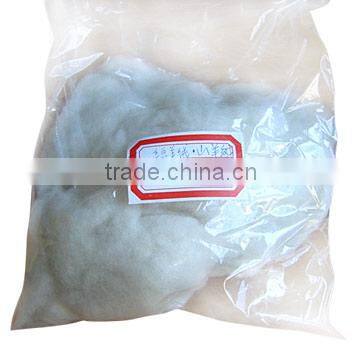 White De-Haired Sheep Wool