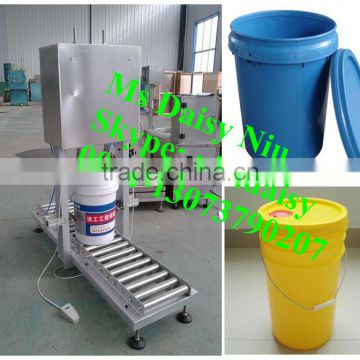 commercial bucket filling machine/plastic barrel filling and capping machine/petrol drum filling machine