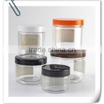 Plastic contianer/ plastic food jar/ jar for food