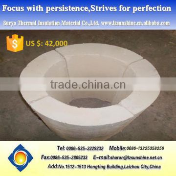 650C Heat Preservation Pipe No-asbestos Calcium Silicate Pipe