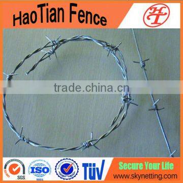 Single Strand Galvanized Barbed Wire