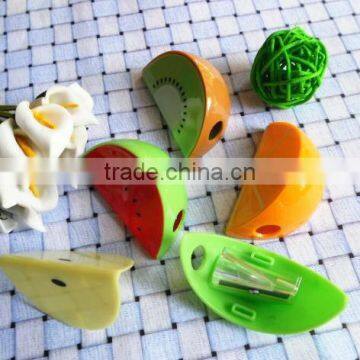 fruit pencil sharpener