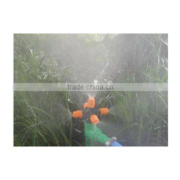 Fogger irrigation for vegetables,four nozzle fogger irrigation