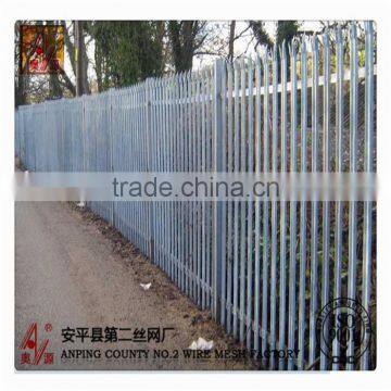 Steel Palisade Fence Mansion Pvc Coated Colourful Garden Steel Fence photo-4