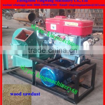 diesel engined/ powered wood crusher machine