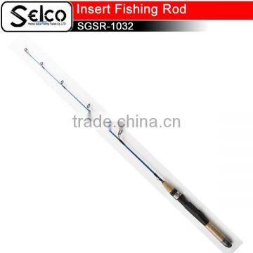 fishing spinning rod ice fishing rod, bass fiber glass spinning rod spinning rod with wooden handle