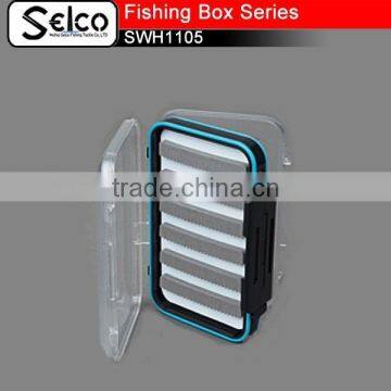 SWH 1105 15*10*4.8cm Plastic Fly lure fishing box