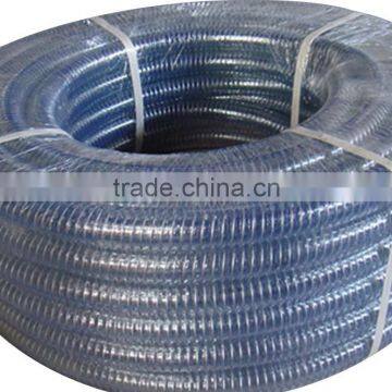 Transparent Pvc Steel Wire Reinforced Hose Flexible Plastic Pipe Tube PVC Hose photo-2