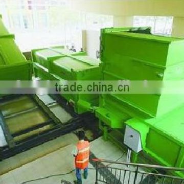 Box type large size living rubbish compress machine