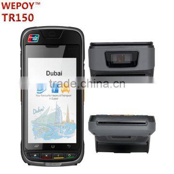 4G LTE EMV Android Handheld Pos Terminal Devices With Printer Barcode Scanner NFC GPS photo-3