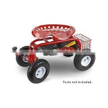 Rolling Garden Cart With Seat photo-3