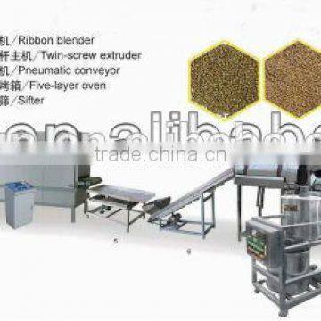 Aquarium fish feed making machine