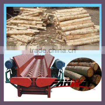 Double roller wood log peeler price