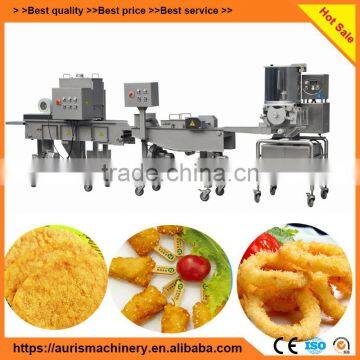 Burger Restaurant Equipment Hamburger Battering Machine Hamburger Breading Machine Hamburger Patty Process Line