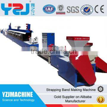 YZJ semi auto strapping machine strapping band making machine manufacturer