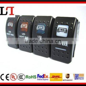 12V LED Waterproof Rocker Switch