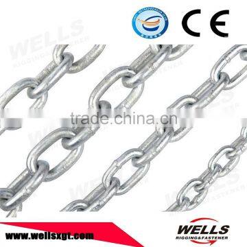 High Quality Welded DIN5685A Link Chain Factory photo-2