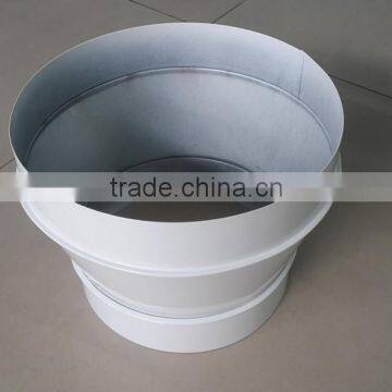 8"*6" inches high quality stainless steel round Air Ventilation Duct Reducer for hydroponics greenhouse growing system