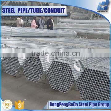 3"1.9mm Q195 hot dipped Zinc coated Round Steel Pipe for building