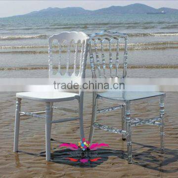 wholesale stackable resin pc wedding napoleon chair