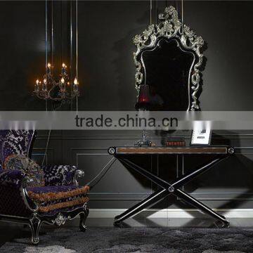 Elegant Luxury Refined Chair Set, Simple and Diverse Style Purple Leisure Chair and Table Set photo-3