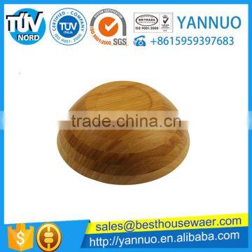Chinese Natural Bamboo Salad Food Bowl Wholesale Support Custom LOGO photo-3
