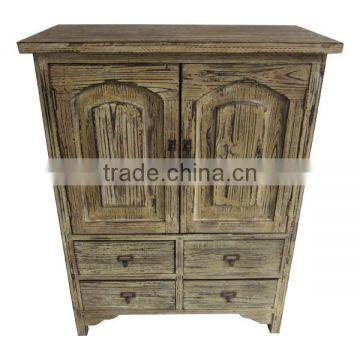 Antique Wooden Living Room Cabinet Vintage Cabinet Wholesale