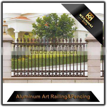 Outdoor Powder Coated Cast Aluminum Decorative Villa Garden Fencing