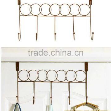 Multi-Function Metal Over The Door Hanging Hooks photo-6