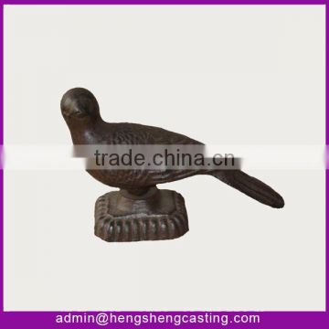 popular cast iron garden decor metal birds