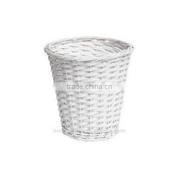 VINTAGE OFFICE WICKER WASTE BASKET,RUBBISH BIN photo-4