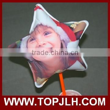 custom design stars shape helium balloon