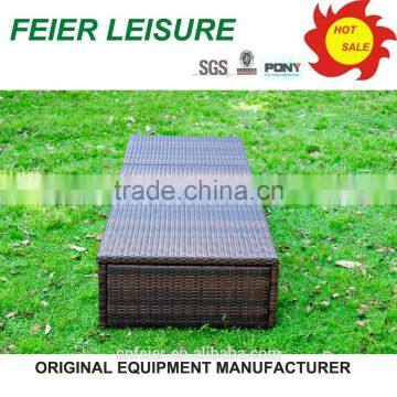 Hot Sell pe Rattan Garden Lounge photo-6