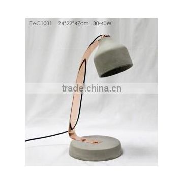 Hot sale a concrete table lamp