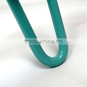 Colorful 8 Inch Metal Solid Iron Table Hairpin Leg for Wood Top photo-3
