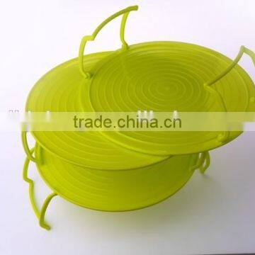 Useful Kitchenware Plastic Microwave Oven Bowl Stand,food Cooling Rack photo-3