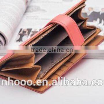 Women's Genuine Leather Wallet Trifold Card Money Long Purse Hot photo-4
