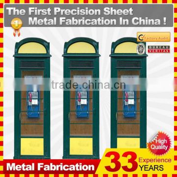 2015 Customized design modern public telephone booth for sale