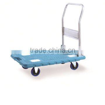 High Quality Plastic Strengthening Hand Trolley With Mute Wheels