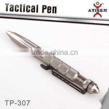 Tactical Pen Self Defense Tool Emergency Glass Breaker Color Silver photo-3