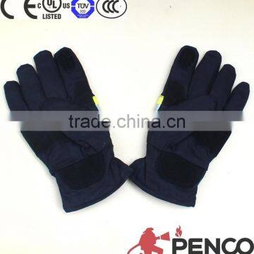 Cold Hand Protection Traffic Sign Screw Cuffs Palm Leather Fire Retardant City Operator Riding Night Reflective Gloves photo-5