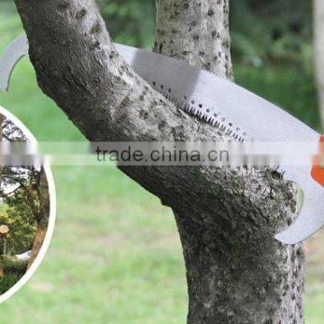 10.5inch/13inch Three Side Grinding Teeth ABS Handle Pruning Saw With 2 Sharp Pruning Knife