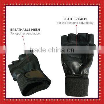 Weight Lifting Gym Professional Training Workout Fitness Glove Wrist Wrap