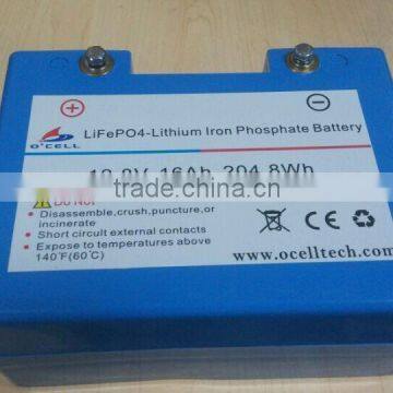 12.8V16Ah LiFePO4 Battery for Golf Trolley / IFM12-160E2