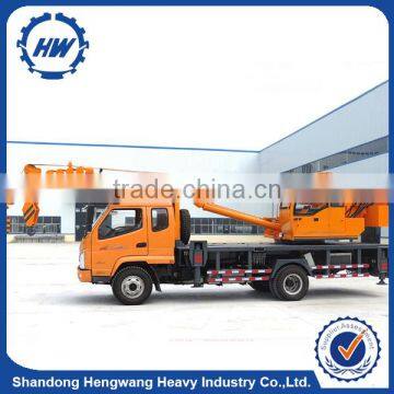 Construction Machinery 8Ton Mini Size Buiding Truck Mounted Crane For Sale photo-4