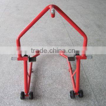 REAR & FRONT Paddock STAND Lift Motorcycle Bike Track Swing Arm photo-2