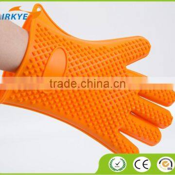 Silicone Cooking Gloves, Heat Resistant, Non-Slip Safe Utensils Handling, Cooking & Baking, Oven Mitt for Grilling, BBQ gloves