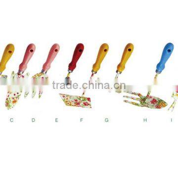 Cheapest Price Good Quality Garden Tools With Priting Flower PRS-G2208